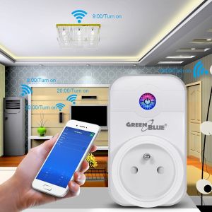 GreenBlue Zdalnie sterowane WiFi gniazdko 2300W (GB155) 9