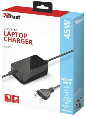 Zasilacz do laptopa Trust 45 W, 2.4 A, 20 V (21904) 2