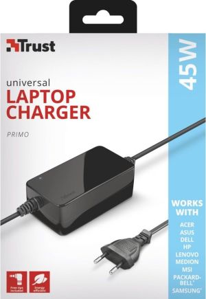 Zasilacz do laptopa Trust 45 W, 2.4 A, 20 V (21904) 3