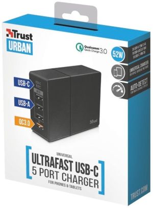 Ładowarka Trust Ultraszybka ładowarka 5x USB (22502) 2