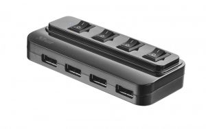 HUB USB Trust 4 Port USB 2.0 (20619) 1