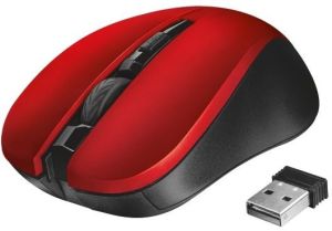 Mysz Trust Mydo Silent Click czerwona (21871) 2