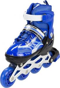 Rolki Nils Extreme NJ1828A rekreacyjne regulowane niebieskie r. 39-42 3
