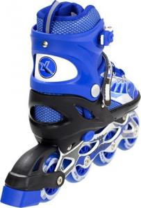 Rolki Nils Extreme NJ1828A rekreacyjne regulowane niebieskie r. 39-42 4
