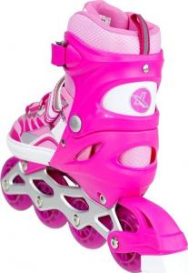 Rolki Nils Extreme NJ1828A rekreacyjne regulowane różowe r. 39-42 4