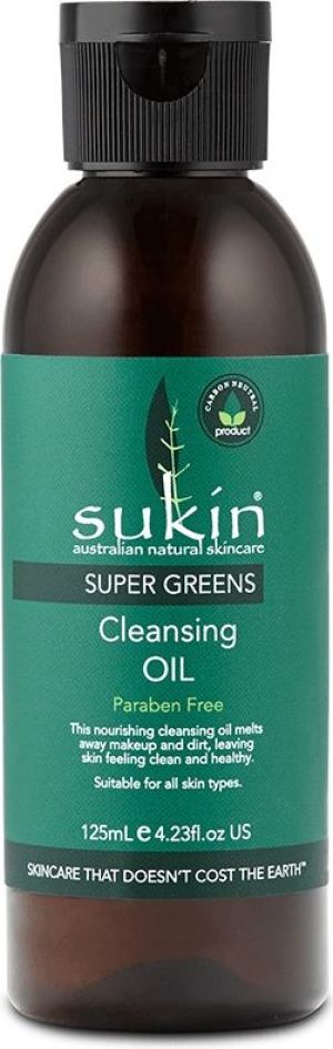 Sukin Super Greens Detoksykująco- oczyszczający olejek do demakijażu 125ml 1