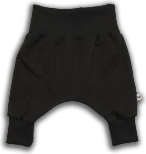 Nanaf Organic Spodnie niemowlęce Czarna Owca czarne r. 56 (NCO-03) 1