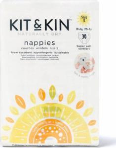 Kit and Kin Pieluchy biodegradowalne 5, 12+ kg, 30 szt. 2