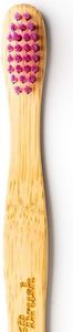 Humble Brush Humble Brush, Bambusowa szczoteczka do zębów dla dzieci, UltraSoft, różowa - HBR00242 2