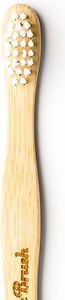 Humble Brush Humble Brush, Bambusowa szczoteczka do zębów dla dzieci, UltraSoft, biała - HBR00204 2
