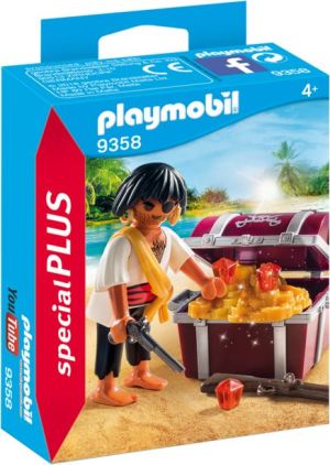Playmobil Pirate With Treasure Chest (9358) 1