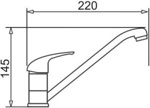 Bateria kuchenna Pyramis Asalia stojąca beż piaskowy (090918301) 3