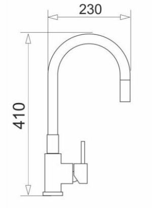 Bateria kuchenna Pyramis Flessi stojąca biała (090919538) 2