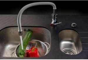 Bateria kuchenna Pyramis Flessi stojąca biała (090919538) 4