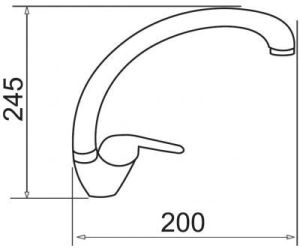 Bateria kuchenna Pyramis Ossia stojąca beż piaskowy (090918801) 2