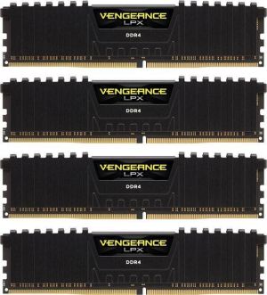Pamięć Corsair Vengeance LPX, DDR4, 64 GB, 3000MHz, CL16 (CMK64GX4M4D3000C16) 1