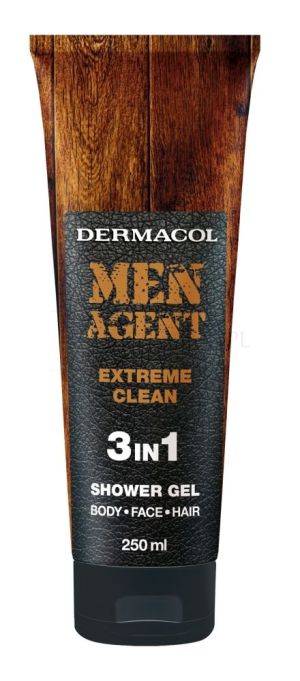 Dermacol Żel pod prysznic Agent Extreme Clean 3in1 250 ml 1