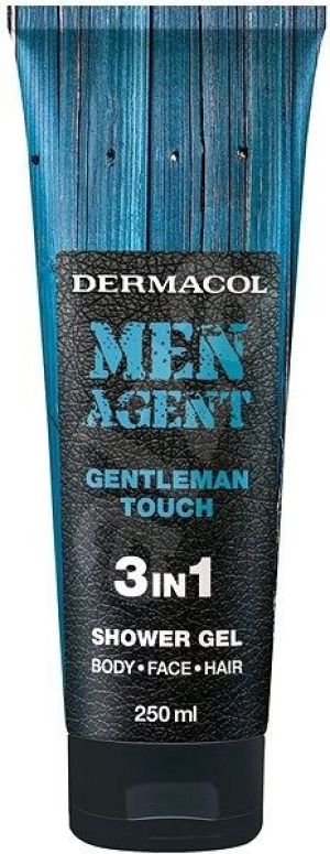 Dermacol Żel pod prysznic Agent Gentleman Touch 3in1 250 ml 1