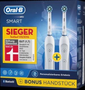 Szczoteczka Braun Szczoteczka elektryczna Oral-B Pro 6000 SMART Duo-Pack 2