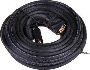 Kabel Akyga D-Sub (VGA) - D-Sub (VGA) 15m niebieski (AK-AV-09) 2