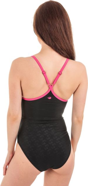 AquaWave Strój Kąpielowy Sublime Wmns Black/ Respberry Sorbet r. S 5