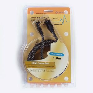 Kabel Impuls-PC HDMI - HDMI 1.8m czarny (5001BR-S 1,8m BL) 2