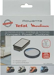 Tefal Filtry do odkurzaczy bezworkowych Tefal i Rowenta z linii Compact Power - ZR005901 3