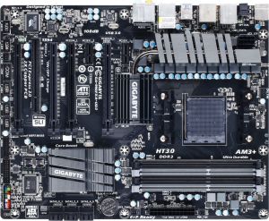 Płyta główna Gigabyte GA-990FXA-UD3, 990FX, DualDDR3-1866, 6xSATA3, RAID, IEEE, ATX (GA-990FXA-UD3) 2