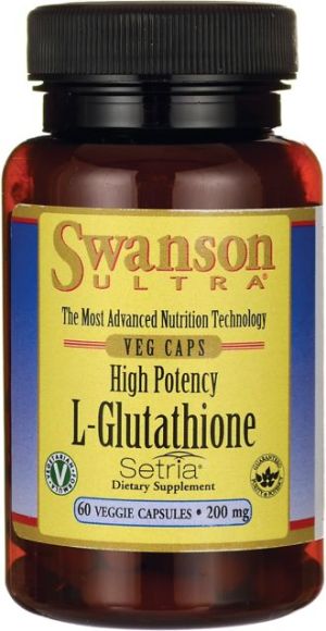 Swanson L-Glutation 200mg 60 kapsułek 1