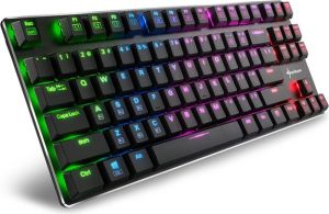 Klawiatura Sharkoon PureWriter TKL Kailh Red 3