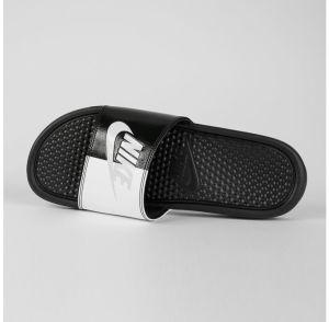 Nike Klapki męskie Benassi JDI czarno-białe r. 47 1/2 (343880 015) 1
