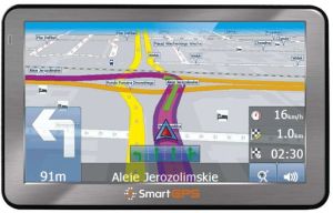 Nawigacja GPS SmartGPS NAWIGACJA Z KAMERA COFANIA SMART SG750 CAM EU LTM 2