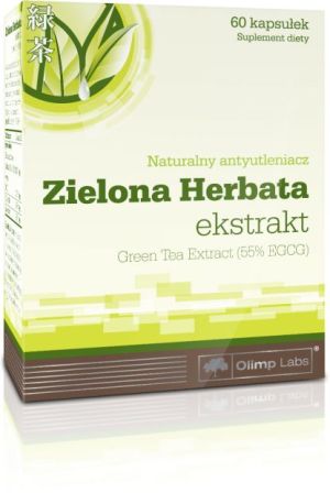 Olimp Zielona Herbata - ekstrakt 60 kapsułek blistry 1
