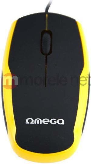 Mysz Omega OM-072 3D 800DPI BLACK+YELLOW USB [40290] 1