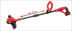 Yato Podkaszarka akumulatorowa 18V 2Ah Li-Ion 30cm (YT-82830) 6