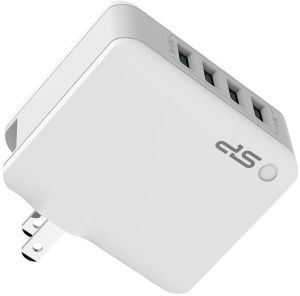 Ładowarka Silicon Power WC10 4x USB-A 2.4 A (SP4A4ASYWC104PUW) 5