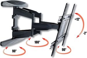 Techly Uchwyt ścienny ICA-PLB 172L 40'' - 80'' 3