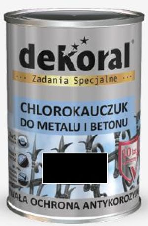 Dekoral Chlorokauczuk Strong 5l czarny - 353323 1