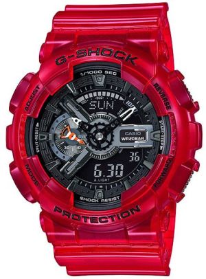 Zegarek Casio Zegarek męski G-Shock Coral Reef Color Limited czerwony (GA-110CR-4AER) 1