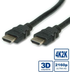 Kabel Value HDMI - HDMI 1m czarny (11.99.5680) 1