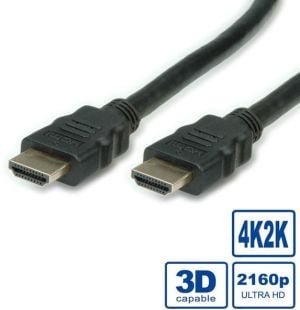 Kabel Value HDMI - HDMI 2m czarny (11.99.5681) 1