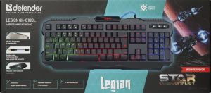 Klawiatura Defender Legion GK-010DL + gra Star Conflict (45014) 2