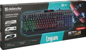 Klawiatura Defender Legion GK-010DL + gra Star Conflict (45014) 3