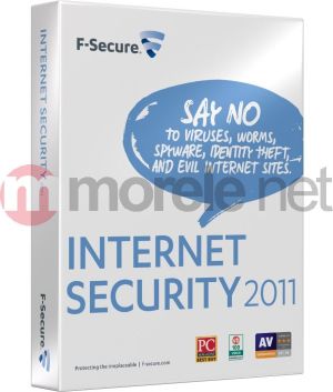 F-Secure Internet Security 2011 PL BOX (1-3 st. 12 mies.) 1
