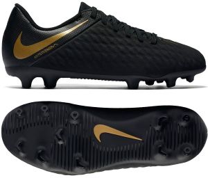 Nike Buty piłkarskie JR Hypervenom Phantom 3 Club FG czarne r. 36.5 (AJ4146 090) 1