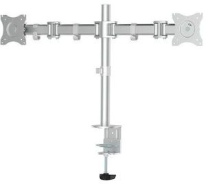 Neomounts Uchwyt biurkowy na 2 monitory 10" - 27" (NM-D135DSILVER) 2