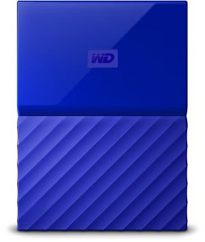 Dysk zewnętrzny HDD WD HDD My Passport 2 TB Niebieski (WDBS4B0020BBL-WESN) 1