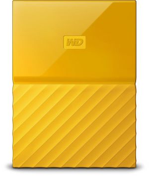 Dysk zewnętrzny HDD WD HDD My Passport 2 TB Żółty (WDBS4B0020BYL-WESN) 1