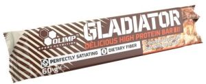 Olimp Baton proteinowy Gladiator 60 g karmelowy 1