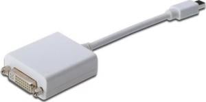 Adapter AV Digitus DisplayPort Mini - DVI-I biały (AK-340406-001-W) 1